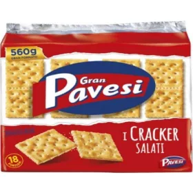   Pavesi Herzhafte Cracker 560g – Süße oder salzige Snacks für unterwegs und Genussmomente