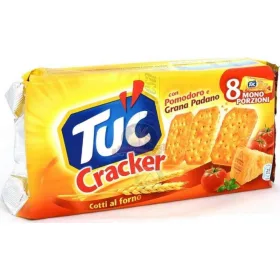   Saiwa Tuc Tomaten- und Padano-Cracker 250g – Süße oder salzige Snacks für unterwegs und Genussmomente