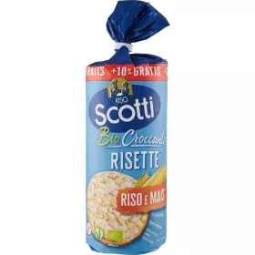   Scotti Risette Reis- und Maiskuchen 150g – Süße oder salzige Snacks für unterwegs und Genussmomente