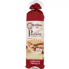   Mulino Bianco 24 Scheiben Brot 430g Premium Flour Bread or Baking Ingredient – Ideal for Baking