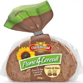   Geschnittenes Dailybread 4-Kalorien-Brot 500g Premium Flour Bread or Baking Ingredient – Ideal for Baking