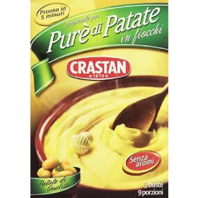   Crastan Instant-Haferflocken Packung 225 g Premium Flour Bread or Baking Ingredient – Ideal for Baking