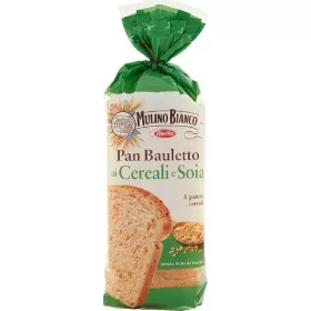   Mulino Bianco 5-Korn- und Sojabrot 400g Premium Flour Bread or Baking Ingredient – Ideal for Baking