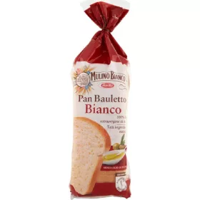   Mulino Bianco Bianco Pan Bauletto 400g Premium Flour Bread or Baking Ingredient – Ideal for Baking