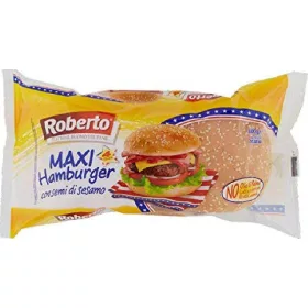   Roberto Maxi Sesam-Hamburger 300g Premium Flour Bread or Baking Ingredient – Ideal for Baking