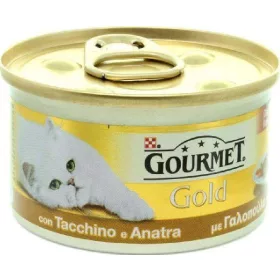  Gourmetgoldgewürfelte Pute und Ente 85g – Premium Pet Food Complete Nutrition for Pets