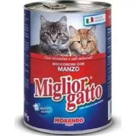   Migliorcane Rinderhäppchen 405g – Premium Pet Food Complete Nutrition for Pets