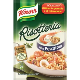   Knorr Pescatora Risotto 175g – Fertigsuppe oder Schnellgericht für schnelle Küche