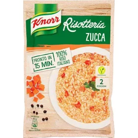   Knorr Kürbisrisotto 175g – Fertigsuppe oder Schnellgericht für schnelle Küche