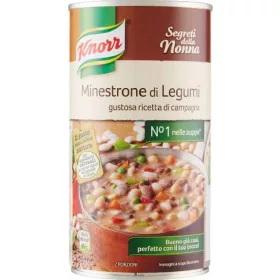   Knorr Hülsenfrucht-Minestrone 545g – Fertigsuppe oder Schnellgericht für schnelle Küche