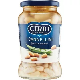   Cirio Cannellini-Bohnen 370g – Canned Legumes or Vegetables for Salads, Soups and Everyday Cooking