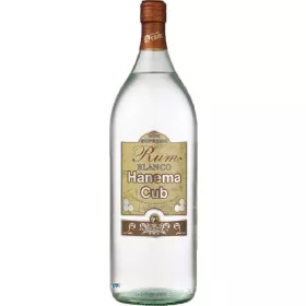   Desire Hanema Kubanischer Weißer Rum 2 L – Alkoholisches Getränk Spirituose oder Likör für Genussmomente
