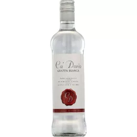   Valdoglio Weißer Grappa Ca' Dario 70 cl – Alkoholisches Getränk Spirituose oder Likör für Genussmomente