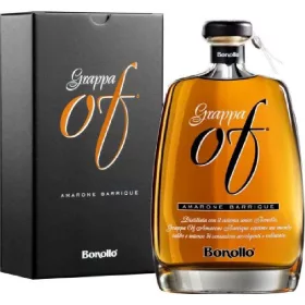   Bonollo Amarone Barrique Grappa 70 cl – Alkoholisches Getränk Spirituose oder Likör für Genussmomente