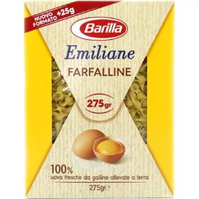   Barilla Egg Farfalline Semolina Pasta 275g – Italienische Pasta oder Reis Zutat für mediterrane Küche