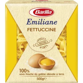   Barilla Egg Fettuccine Emiliana Nester 500g – Italienische Pasta oder Reis Zutat für mediterrane Küche