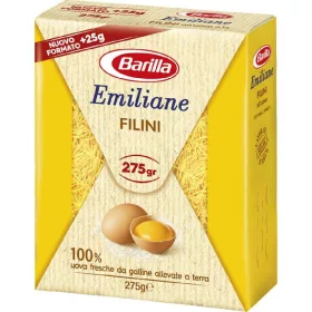   Barilla Egg Filinigrießnudeln 275g – Italienische Pasta oder Reis Zutat für mediterrane Küche