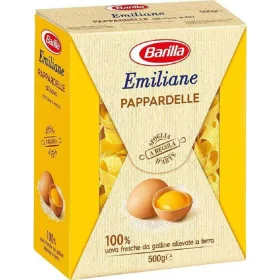   Barilla Egg Pappardelle Emiliana Nester 500g – Italienische Pasta oder Reis Zutat für mediterrane Küche