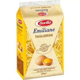   Barilla Egg Taglierini Emiliana Mata 250g – Italienische Pasta oder Reis Zutat für mediterrane Küche