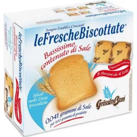   Grissinbon Knäckebrot mit sehr wenig Salz 250 g Premium Flour Bread or Baking Ingredient – Ideal for Baking