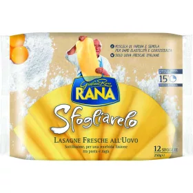   Frosch Sfogliavelo Lasagne 250g – Italienische Pasta oder Reis Zutat für mediterrane Küche