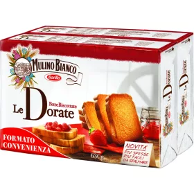   Mulino Biancogoldene Scheiben 1kg Bipack 26 – Süße oder salzige Snacks für unterwegs und Genussmomente