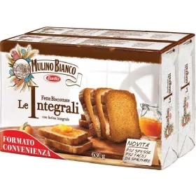   Mulino Bianco Vollkorn-Knäckebrot Doppelpack 1,26 kg Premium Flour Bread or Baking Ingredient – Ideal for Baking