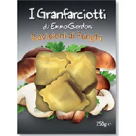   Emmagiordani Pilz-Ravioli 250g – Italienische Pasta oder Reis Zutat für mediterrane Küche