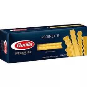   Barilla Blu Reginette Spezialität im Karton, 500g – Italienische Pasta oder Reis Zutat für mediterrane Küche