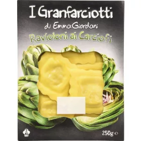   Emmagiordani Artischocken-Ravioli 250g – Italienische Pasta oder Reis Zutat für mediterrane Küche
