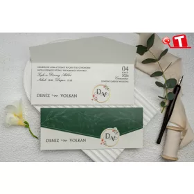 Ekonomik Düğün Davetiyesi 9177 (stk)