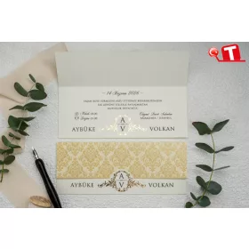 Ekonomik Düğün Davetiyesi 9178 (stk)