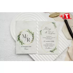 Ekonomik Düğün Davetiyesi 9182 (stk)