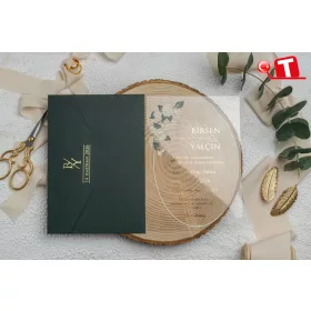 Ekonomik Düğün Davetiyesi 9213 (stk)