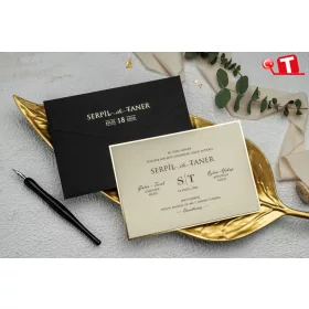 Ekonomik Düğün Davetiyesi 9234 (stk)