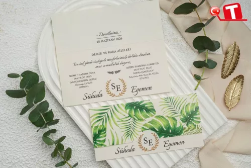 Ekonomik Düğün Davetiyesi 9246 (stk)