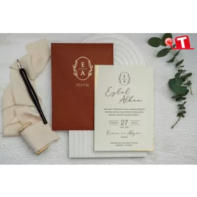 Ekonomik Düğün Davetiyesi 9248 (stk)