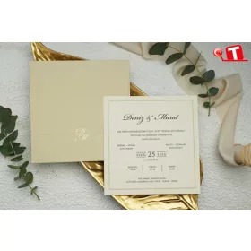 Ekonomik Düğün Davetiyesi 9251 (stk)