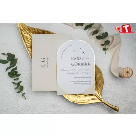 Ekonomik Düğün Davetiyesi 9254 (stk)