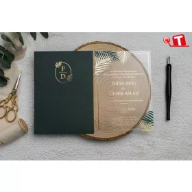 Ekonomik Düğün Davetiyesi 9258 (stk)