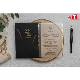 Ekonomik Düğün Davetiyesi 9261 (stk)