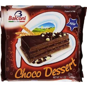   Balconi-Schokoladenkuchen 400g – Süße oder salzige Snacks für unterwegs und Genussmomente
