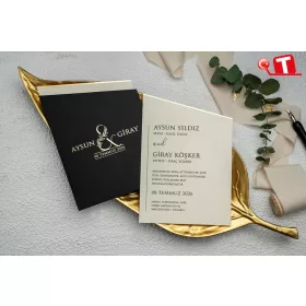 Ekonomik Düğün Davetiyesi 9275 (stk)