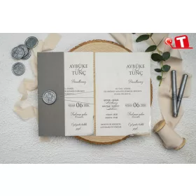Ekonomik Düğün Davetiyesi 9276 (stk)