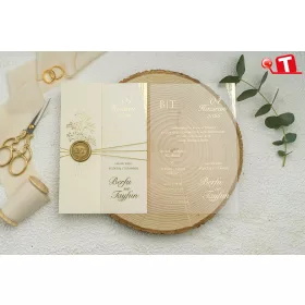 Ekonomik Düğün Davetiyesi 9277 (stk)