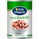 O Sole 'E Napule Borlotti Bohnen 400g – Canned Legumes or Vegetables for Salads, Soups and Everyday Cooking