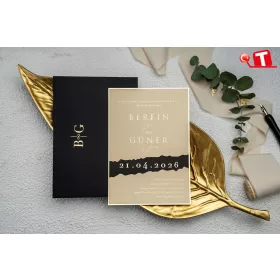 Ekonomik Düğün Davetiyesi 9281 (stk)