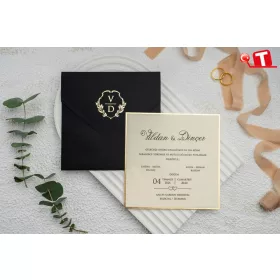 Ekonomik Düğün Davetiyesi 9282 (stk)