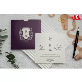 Ekonomik Düğün Davetiyesi 9284 (stk)