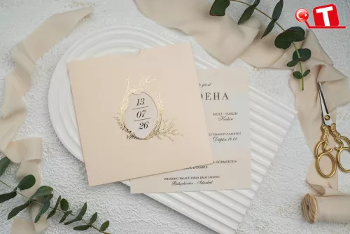 Ekonomik Düğün Davetiyesi 9285 (stk)